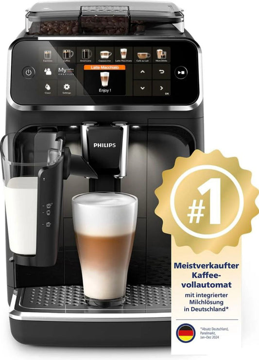 Premium Kaffeevollautomat Serie 5400 – 12 köstliche Getränkeoptionen